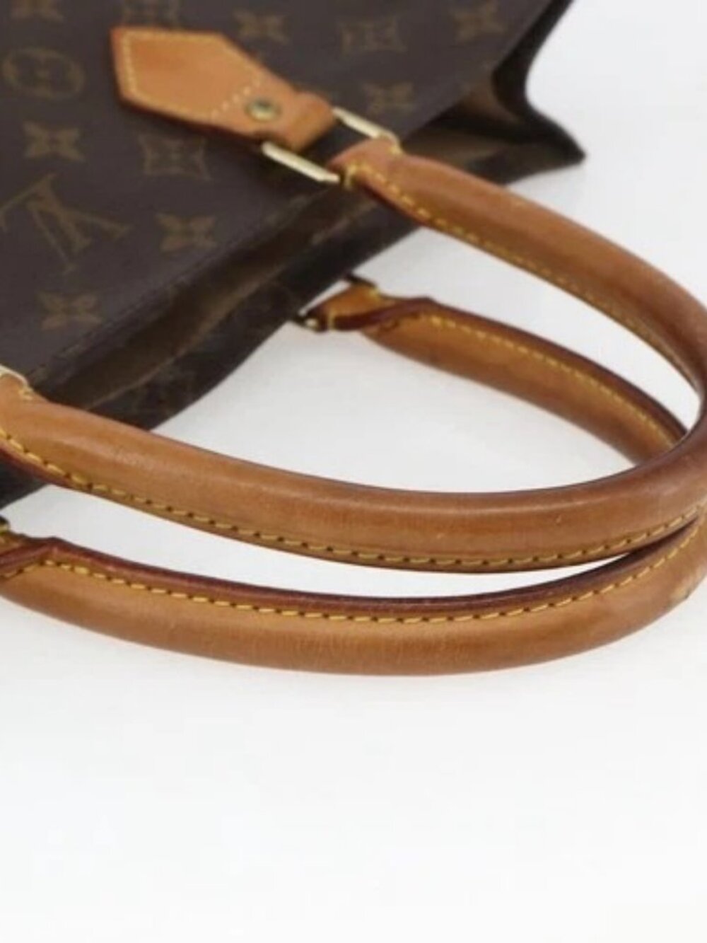 LOUIS VUITTON Monogram Sac Plat Hand Bag - Picture 6 of 16